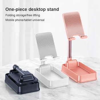 

Mobile Phone Holder Tablet Computer Stand Telescopic Combination Desktop Stand Watch Videos Live Broadcast Universal Stand