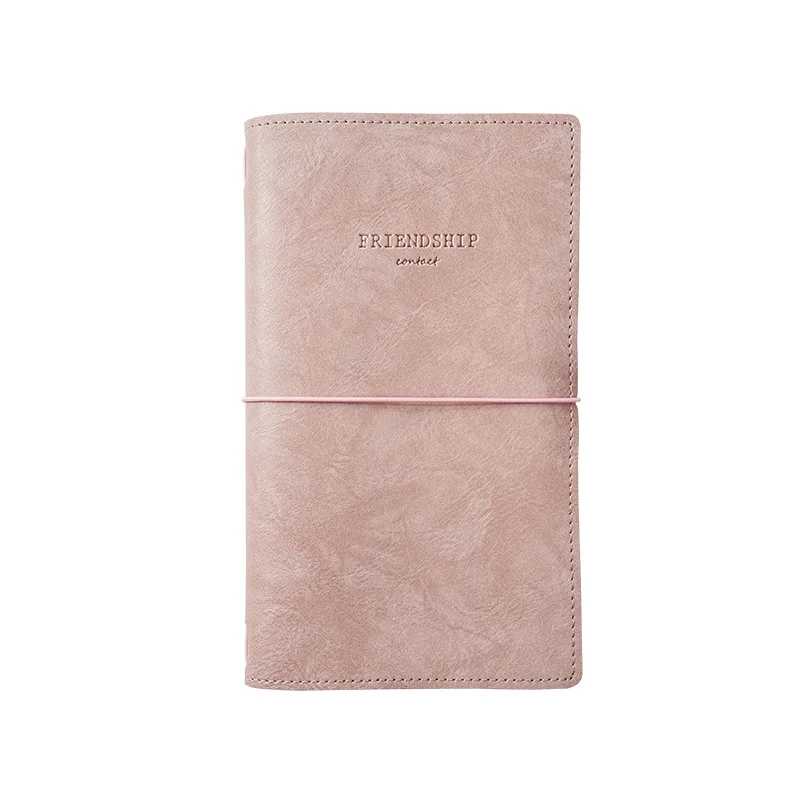 Pink Визитница из искусственной кожи, визитница, 102 карт, черный цвет - Цвет: Pink