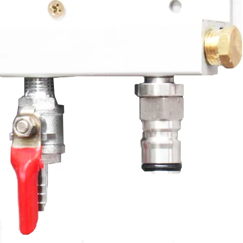 KegLand Gas Ball Lock Post with 1/4 Inch BSP Bulkhead Assembly Homebrew