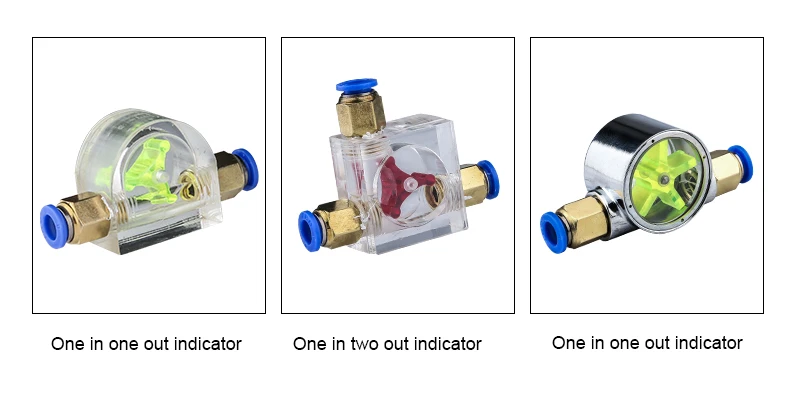 rotativo observador conectado à tubulação de água de 8mm