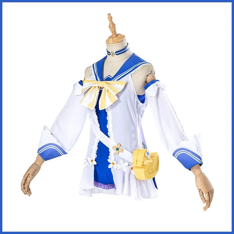 COSLEE Genshin ударный Барбара Сияющий концерт купальник Dailydress Косплей Костюм Хэллоуин