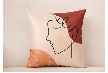 Line art cushion cover collection 19