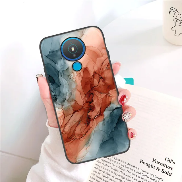 Soft Marble Phone Case For Nokia 1.4 8.3 5G Cases For Nokia 7.3 7.1 Plus 5.4 2.4 3.4 3.2 9 1.3 5.1 2.1 Silicone Protective Cover MA01
