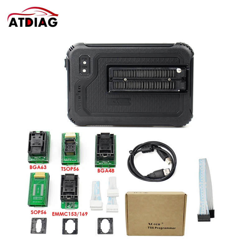 2021 Hot Sale XGecu T56 Universal Programmer With BGA63 BGA48 SOP56 TSOP56 EMMC153/169 Adapter Super Performance High Speed | Автомобили и