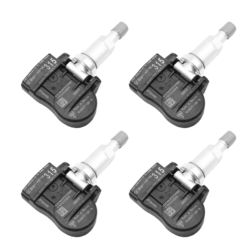 Для TESLA шин Датчик давления s 1038977-00-B 1038977-00-C TPMS сенсор 315 МГц для автомобиля - Цвет: 4PCS