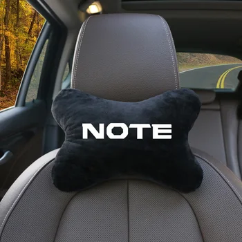 

Car Neck Pillow Cotton Car Pad Chair Headrest Supplies Neck Safety Pillow For Nissan NOTE E11 E12 Car Interior Accessories