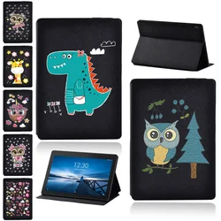 Para lenovo tab m10/tab e10/tab m10 plus tablet caso capa + stylus grátis