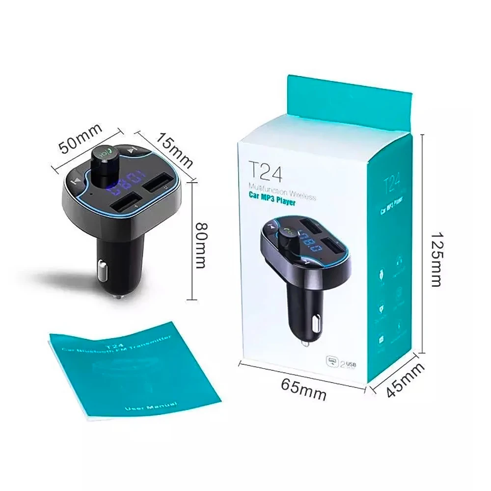AOSHIKE Автомобильный MP3-плеер сигарета Bluetooth 4,0 приемник fm-передатчик двойной USB 3,0 зарядное устройство U диск/TF карта без потерь музыка
