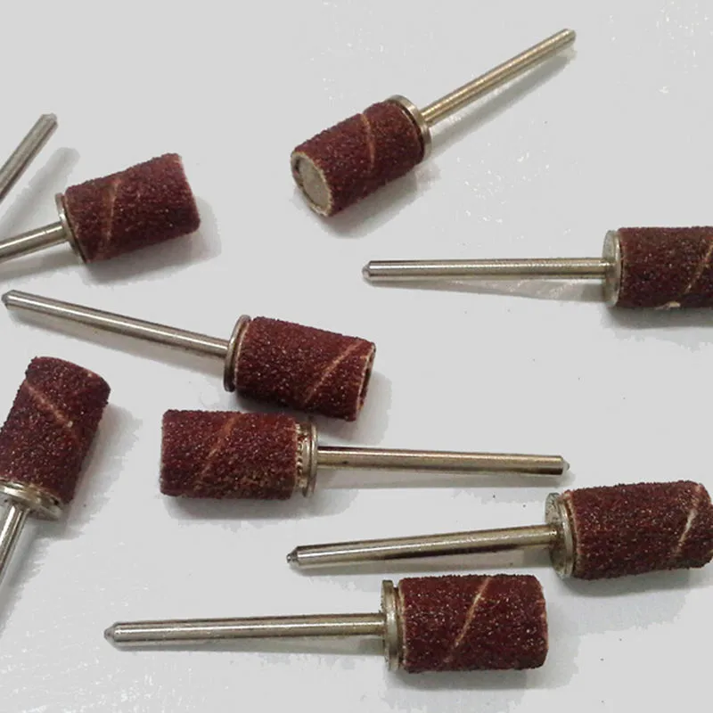 100 PCS nail dedicated Sanding ring grinding head,polisher essential supplies sand circle Manicure tool