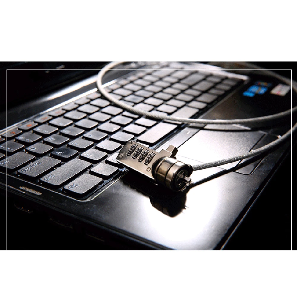 Ноутбук кодовый замок Интеллектуальный Противоугонный замок безопасности 1,2 м высокое качество провод веревка сплав замок компьютера