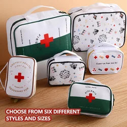 Kit de primeiros socorros médica portátil viagem acampamento ao ar livre útil casa medicina armazenamento saco acampamento emergência sobrevivência caso pílula