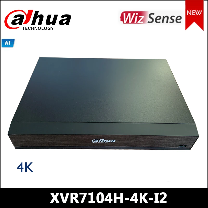 Dahua XVR XVR7104H 4K I2 4 канальный пента Брод мини 1U WizSense цифровой видеорегистратор IoT & POS