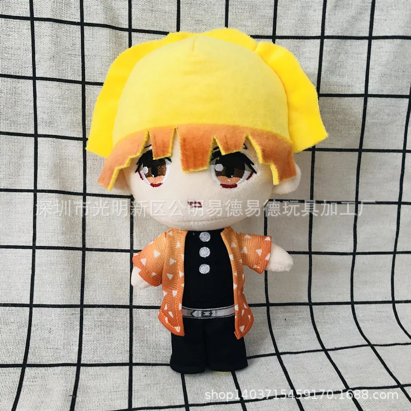 Косплей Аниме Убийца демона Kimetsu no Yaiba Kamado Tanjirou Nezuko Agatsuma Zenitsu Hashibira Inosuke мультфильм кукла плюшевые игрушки