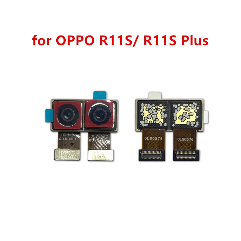 Для задней камеры OPPO R11S, большой Модуль задней основной камеры, гибкий кабель в сборе R11S Plus, замена, ремонт, запасные части, тест