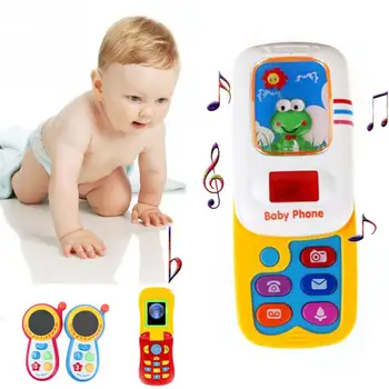 

Electronic Toy Phone For Kids Baby Mobile elephone Educational Learning Toys Music Machine Toy For Children