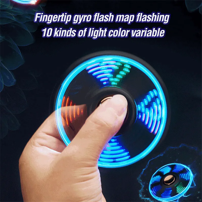 Новая модель автомобиля Fingertip Gyro Зажигалка usb зарядка электронная Прикуриватель ветрозащитный турбо ручной Спиннер зажигалка с подсветкой