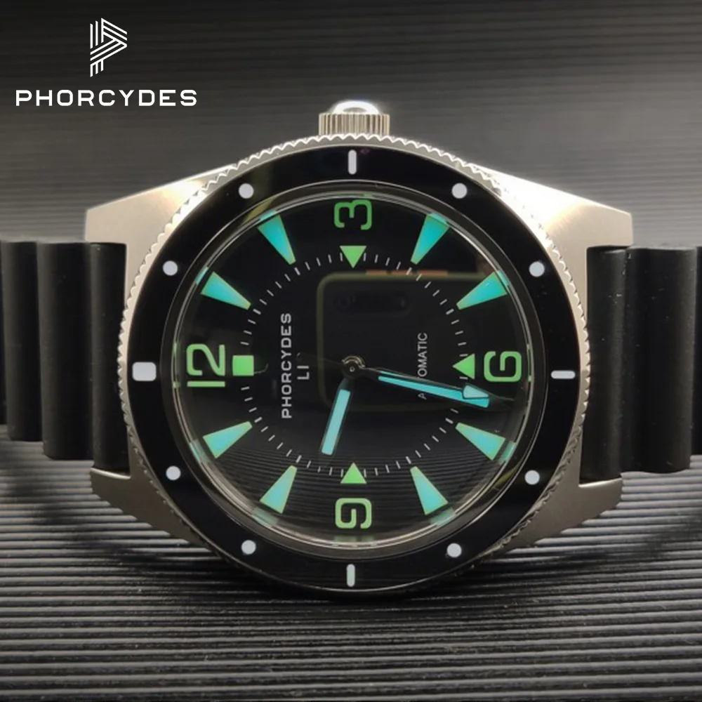 Men's Watch Professional Scuba Diving Watch Stainless Steel Sapphire