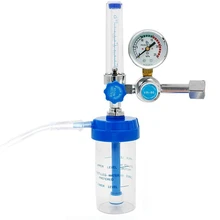 Jauge de débit d'oxygène, régulateur de pression, 0 10l/Min, G5/8