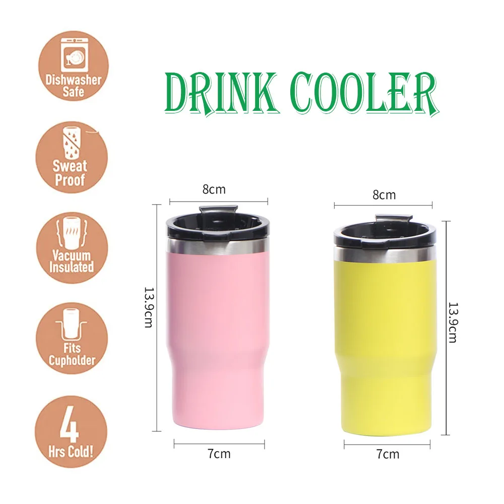 4 in 1 Vacuum Insulated Stainless Steel Beer Bottle Cold Keeper, Can Cooler,  Bottle Holder for Women/Men,Christmas Gift - AliExpress