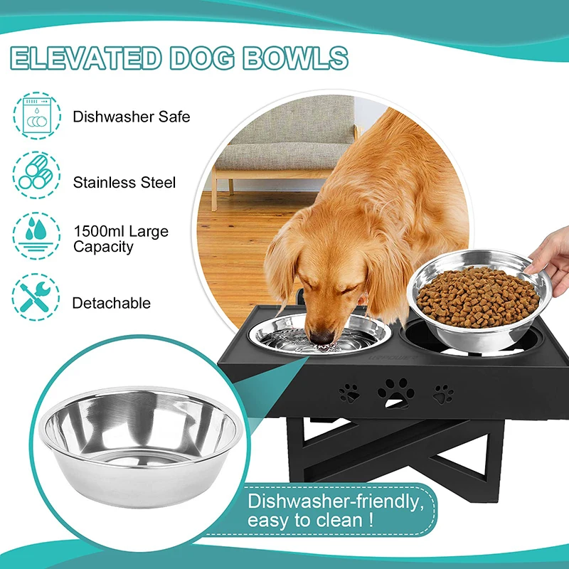 Elevated Dog Bowl - Large Dish