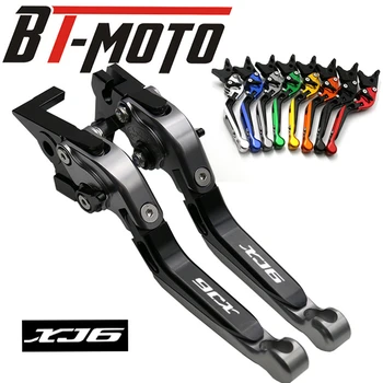 

For YAMAHA XJ6 DIVERSION 2009-2015 10 11 12 13 14 Motorcycle Accessories Folding Extendable Brake Clutch Levers Logo XJ6