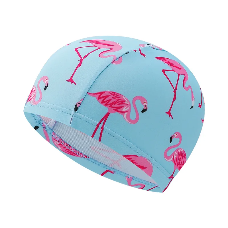 designer baby accessories 2-12T Kids Elastic Swimming Cap Boys Girls Print Swim Beanies Swimwear Hat Toddler Kids Cartoon Print Swimming Accessories designer baby accessories