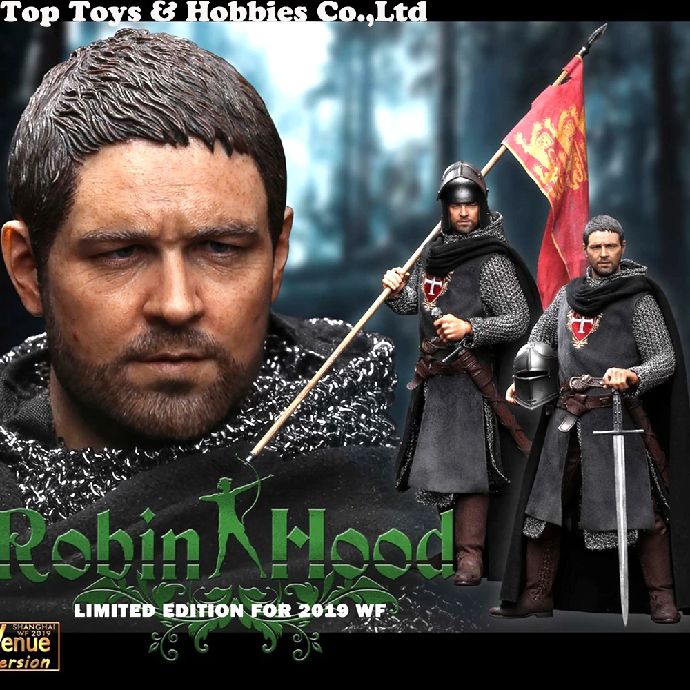 

Full Set POPTOYS POP-EX-211/6 Scale Collectible 2019 SHANGHAI WF Expo limited-Chivalrous Robin Hood Action figure Model