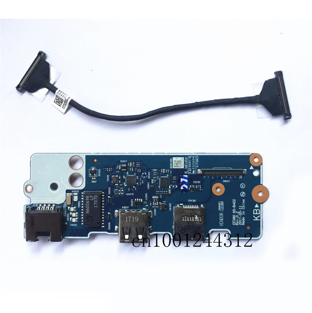 Для lenovo Thinkpad E580 мощность боты USB WLAN IO Плата NS-B422