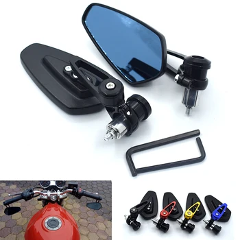 

Universal Motorcycle Rearview Mirror 7/8 "22mm Handlebar For SUZUKI GSXR1300 GSX650F GSF650 BANDIT GSX1250 F/SA/ABS