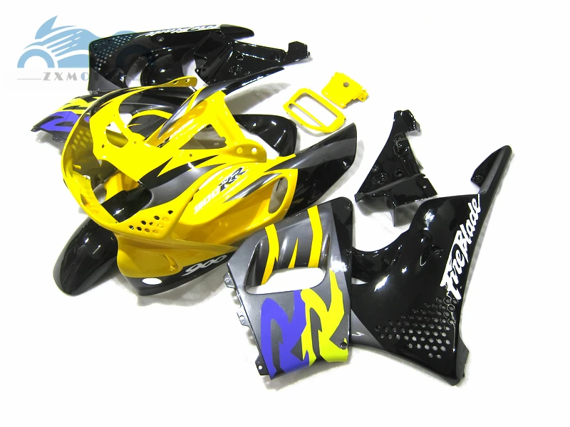 Подгонянный обтекатель комплект Подходит для Honda CBR900RR893 1996 1997 рынок запчастей АБС пластик CBR 900RR893 96 97 обтекатель наборы частей BV16