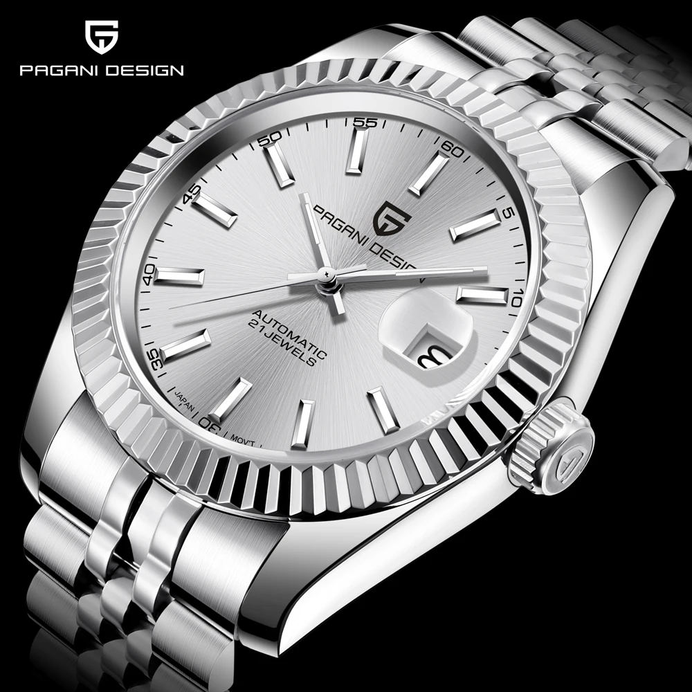 2020 New arrive PAGANI DESIGN Men Mechanical Watch Top Brand Luxury Automatic Watch Sport Stainless Steel Waterproof Watch Men relogio masculino (11)