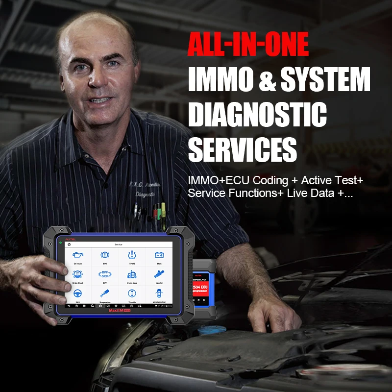 Autel MaxiIM IM608 автомобильный диагностический автоматический сканер scania obd2 для