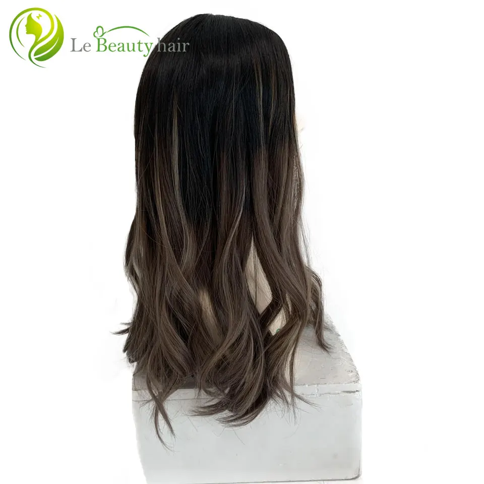 Jewish Wig Silk top Wigs Kosher Wig Unprocessed European Virgin Hair Picture Color Sheitel Straight Wave Available for women