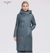 

FAKUNTN New Women's Coat Oblique Design Women Autumn Hooded Jacket Large Pockets Side Zipper Casual Windproof Parka