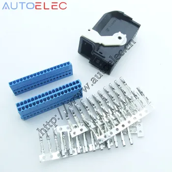 

1Kit 4E0972144 Automotive Connector with terminal for Volkswagen Audi BMW Bluetooth plug a6 a4 a8 c6 8k 4f and more!