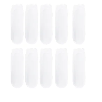 

10pcs 250ml Cake Muffin Boxes Cases Clear Plastic Cupcake Pastries Holders Cups Cake Packaging Boxes (Transparent)