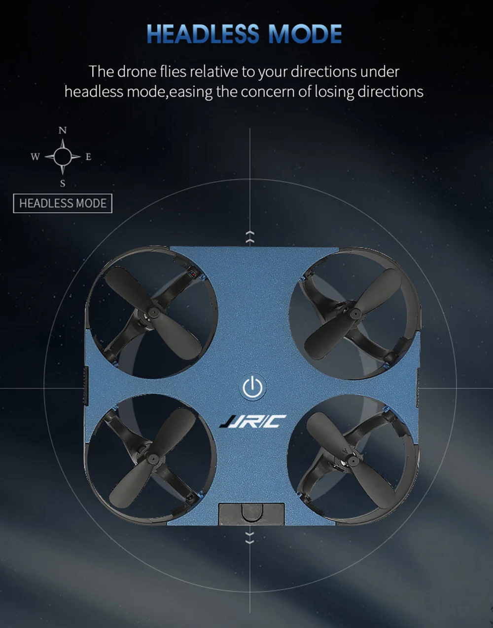 JJRC H70 мини-Дрон ультра-тонкий пульт дистанционного управления Квадрокоптеры 4ch планка отношение держать со складной рукояткой уличные игрушки ZLRC
