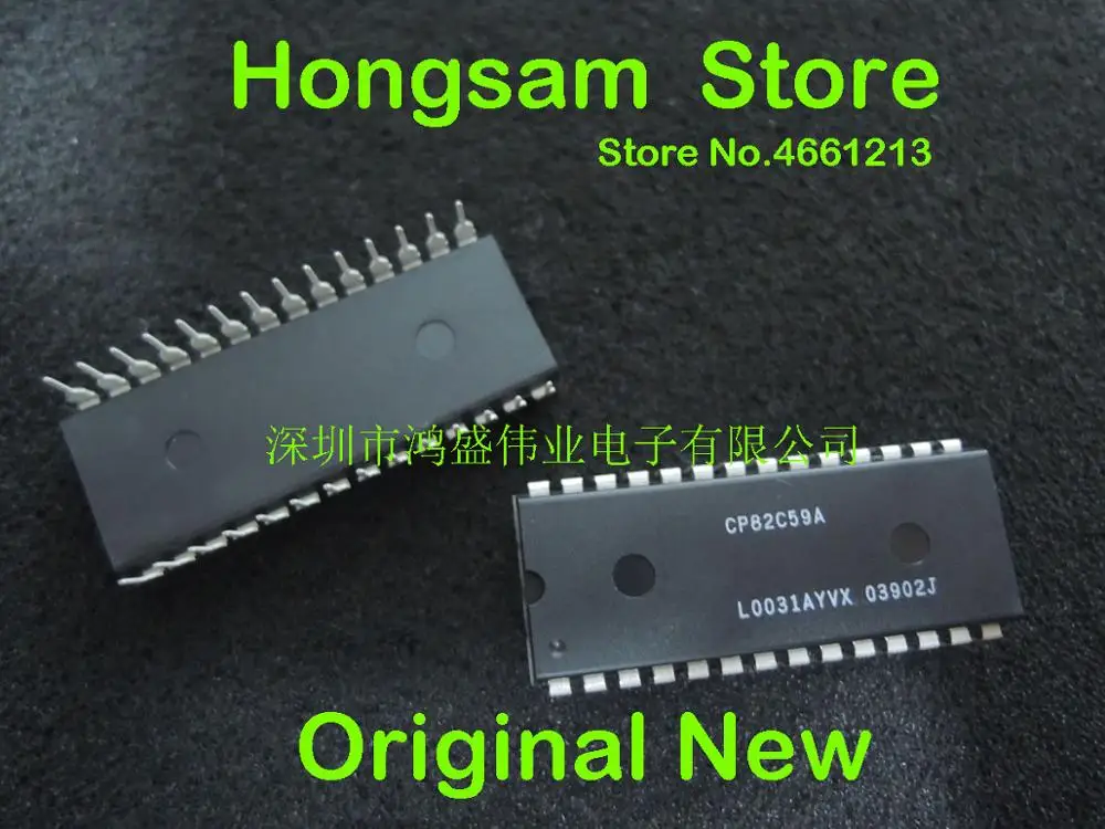5 шт.) не Восстановленный CP82C59A DIP-28
