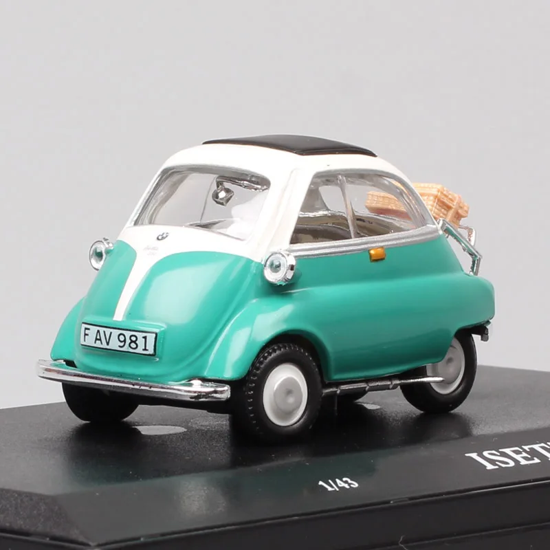 Cararama мини милые классические 1/43 весы Isetta 250 автомобиль пузыря литые Автомобили Модель для маленьких мальчиков подарки миниатюрные 1955