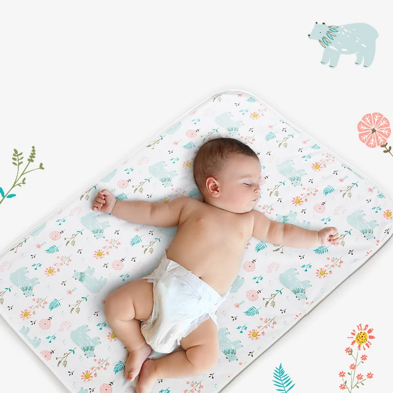 Baby Change Mat Waterproof Soft | Extra Large Baby Changing Mat - Cartoon  Baby Diaper - Aliexpress