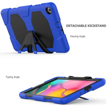 

Shockproof silicone tablet case For samsung galaxy tab a 10.1 T510 T515 2019 cases