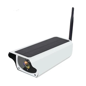 

Solar WiFi IP Camera 1080P HD Outdoor Charging Battery Wireless Security Camera PIR Motion Detection Bullet Surveillance CCTV