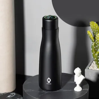 

New Smart Cup Reminds Drink Water Isothermal Steel Bottle Mug Display Temperature Thermos Cup Hydro Flask Portable Gifts 450ml