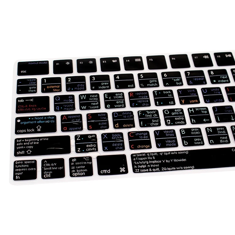 Чехол для клавиатуры HRH VIM VI силиконовая защитная пленка Apple Magic MLA22B/A версия