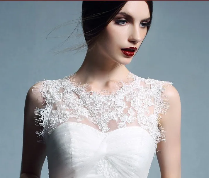 Дизайн распродажа пикантные vestido de noiva curto Романтический Casamento Белый длинный Русалка кружевное платье для мамы; обувь под свадебное платье для невесты