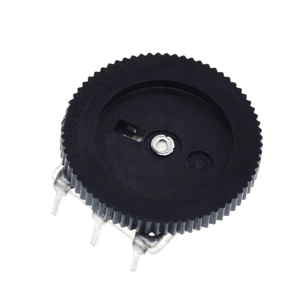 TZT 10 Pcs B103 16x2mm 10K Ohm Double Dial Taper Volume Wheel Duplex Potentiometer Z07 multiturn potentiometer linear potentiometer rotary potentiometer trimmer potentiometer electronic components