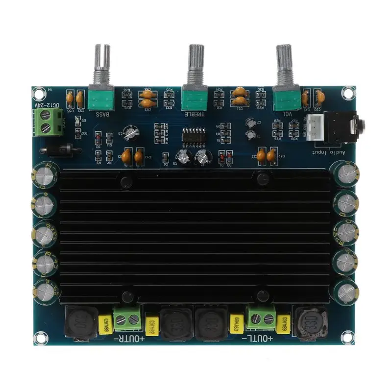 XH-M549 TPA3116 150 Вт+ 150 Вт 2,0 двухканальный стерео HIFI цифровой аудио усилитель плата TPA3116D2 Amplificador