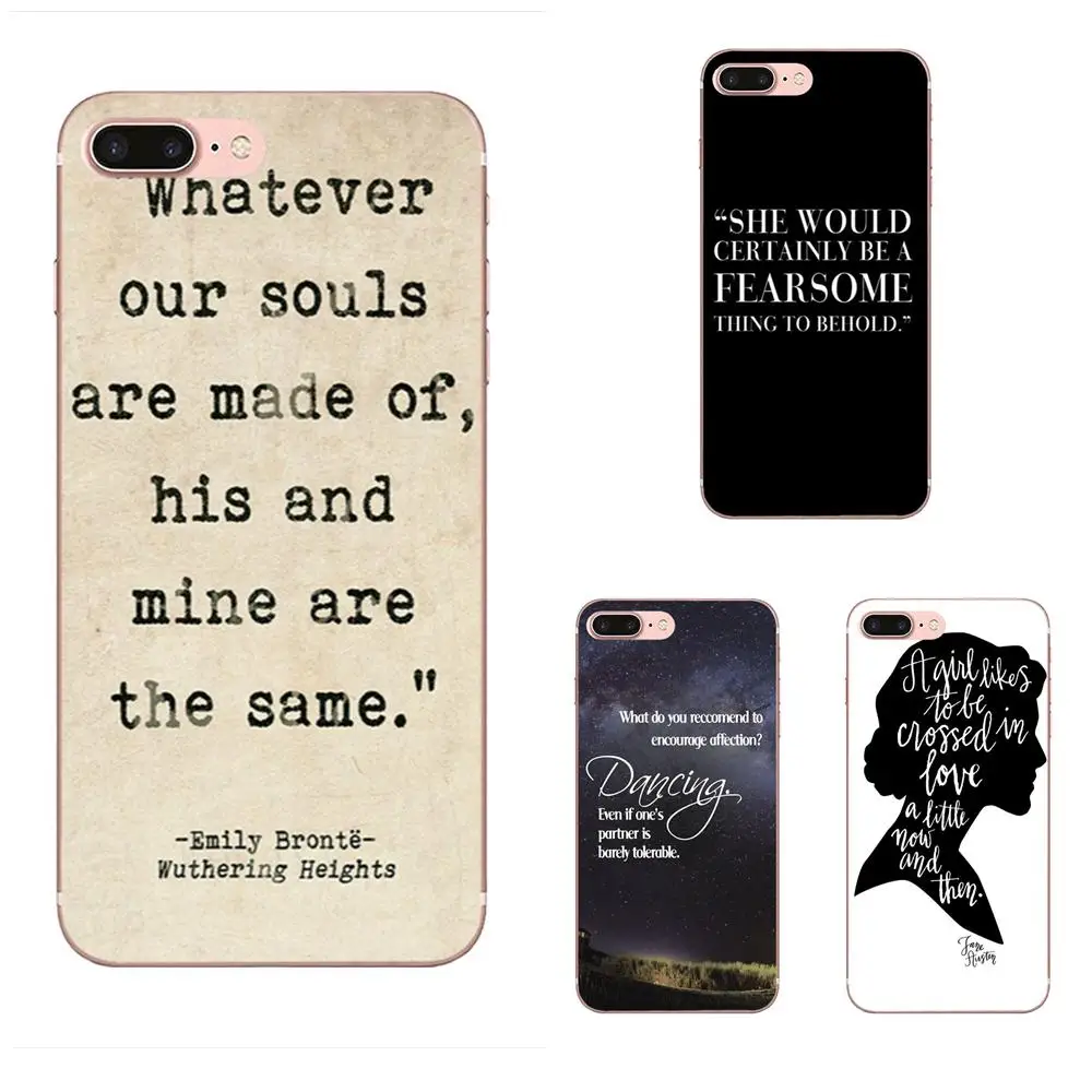 

TPU Phone Cover Case Capa Pride And Prejudice Quotes For Galaxy J1 J2 J3 J330 J4 J5 J6 J7 J730 J8 2015 2016 2017 2018 mini Pro