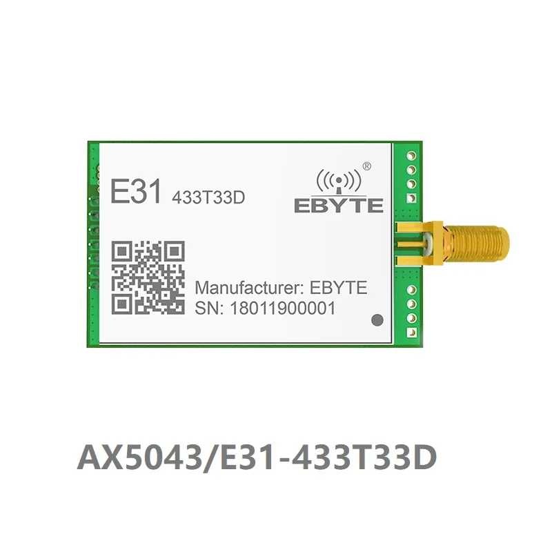 E31-433T33D радиус действия UART AX5043 433 МГц 2 Вт SMA антенна IoT uhf беспроводной приемопередатчик 433 мгц приемник радиочастотный модуль