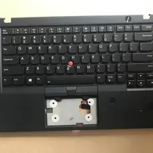Для lenovo Thinkpad X1 Carbon 6th Gen Упор для рук Панель рамка Крышка США Английский Клавиатура с подсветкой FRU 01YR573 01YU651 01YU652